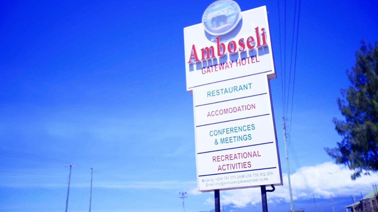 Amboseli Gateway Hotel Kimana Exterior foto